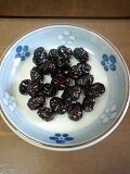 おせちの黒豆で甘納豆