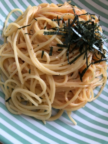 お昼ご飯に作りましたー！お家にあるものでできてたすかりました！