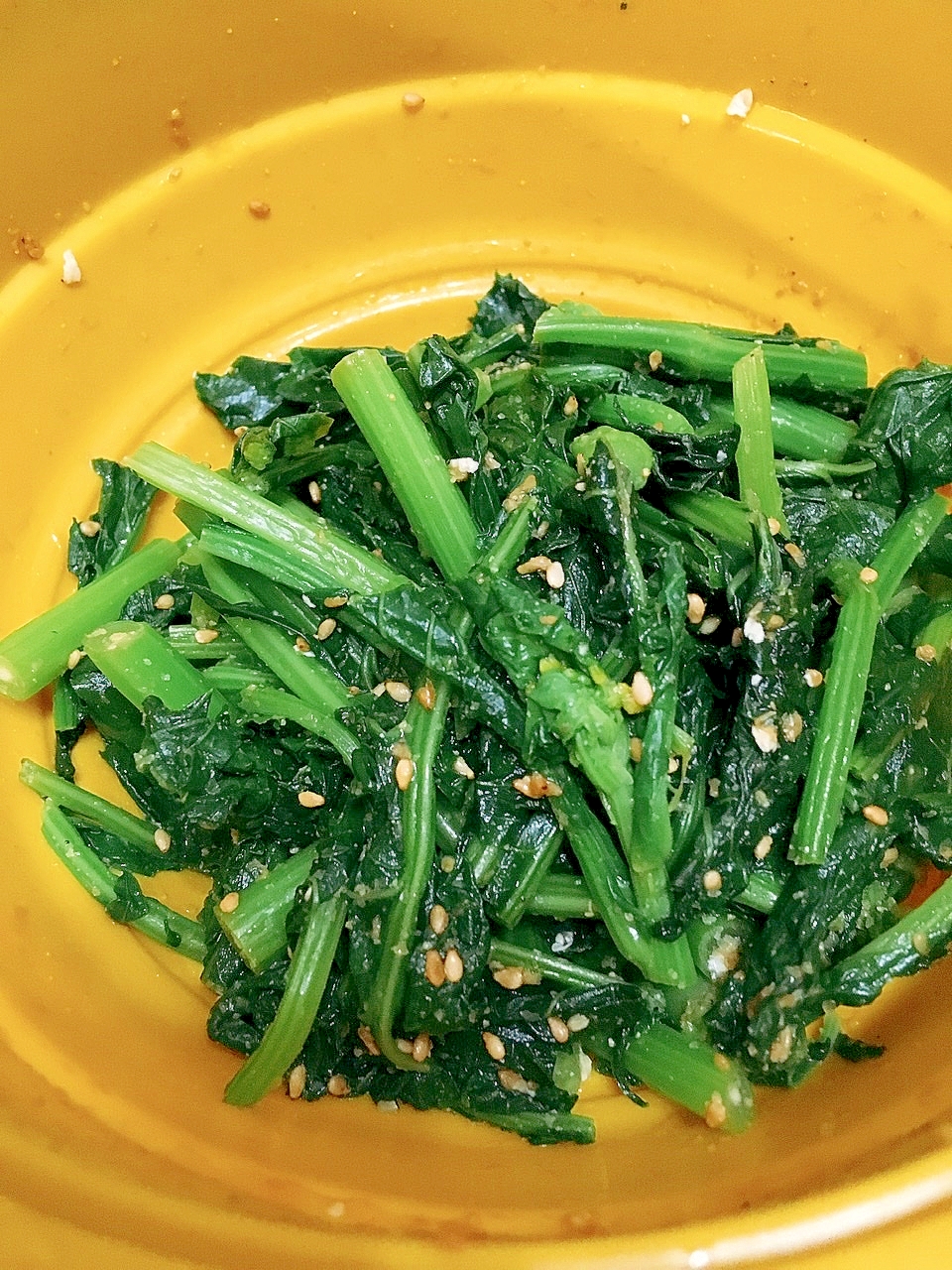 簡単副菜 かき菜の胡麻和え レシピ 作り方 By Ayatoy 楽天レシピ