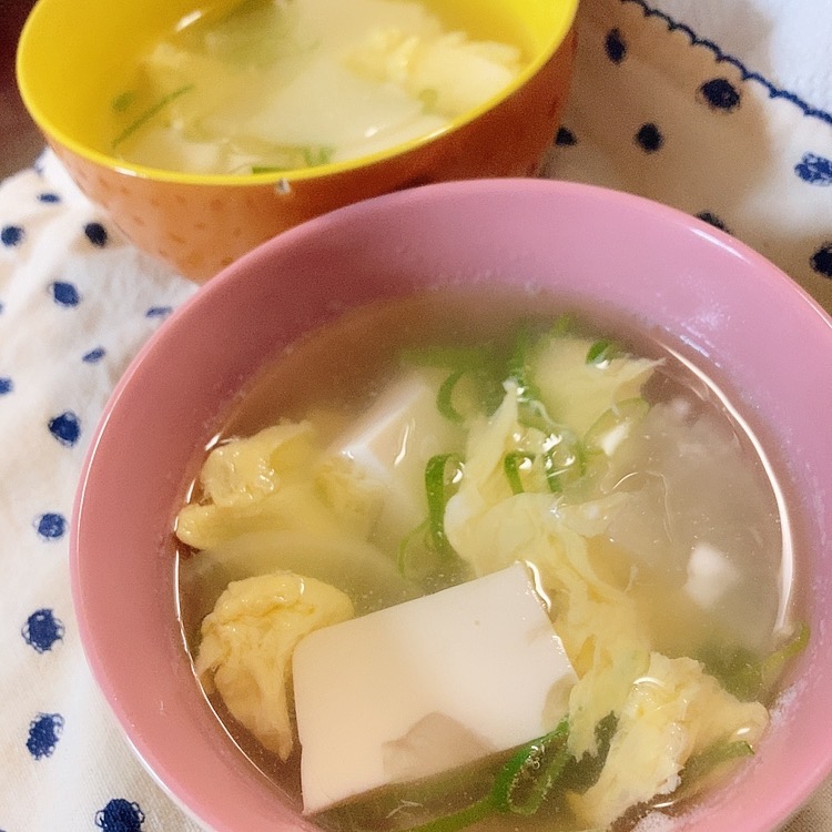 豆腐と大根のあったかスープ