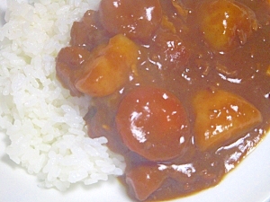 ひき肉でカレー