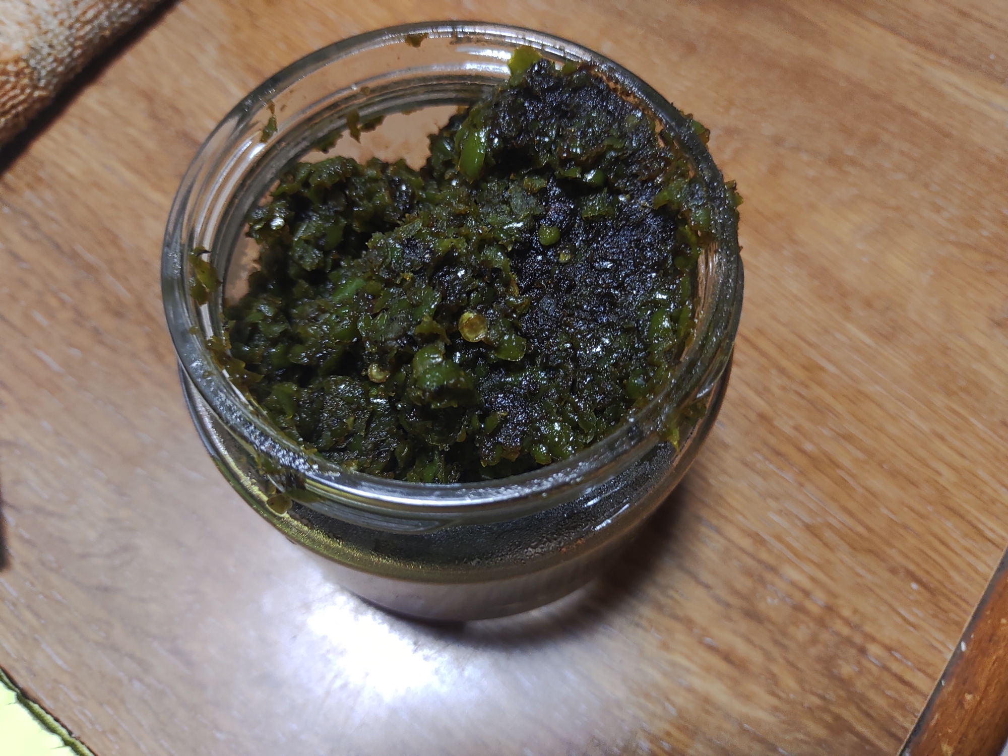 カレー粉入りピーマンの佃煮風