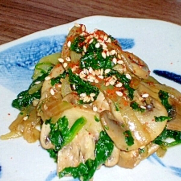 野菜だけのおかず ピリ辛にんにく醤油炒め レシピ 作り方 By はなはな桜 楽天レシピ 野菜だけのおかず ピリ辛にんにく醤油炒め レシピ 作り方 By はなはな桜 楽天レシピ