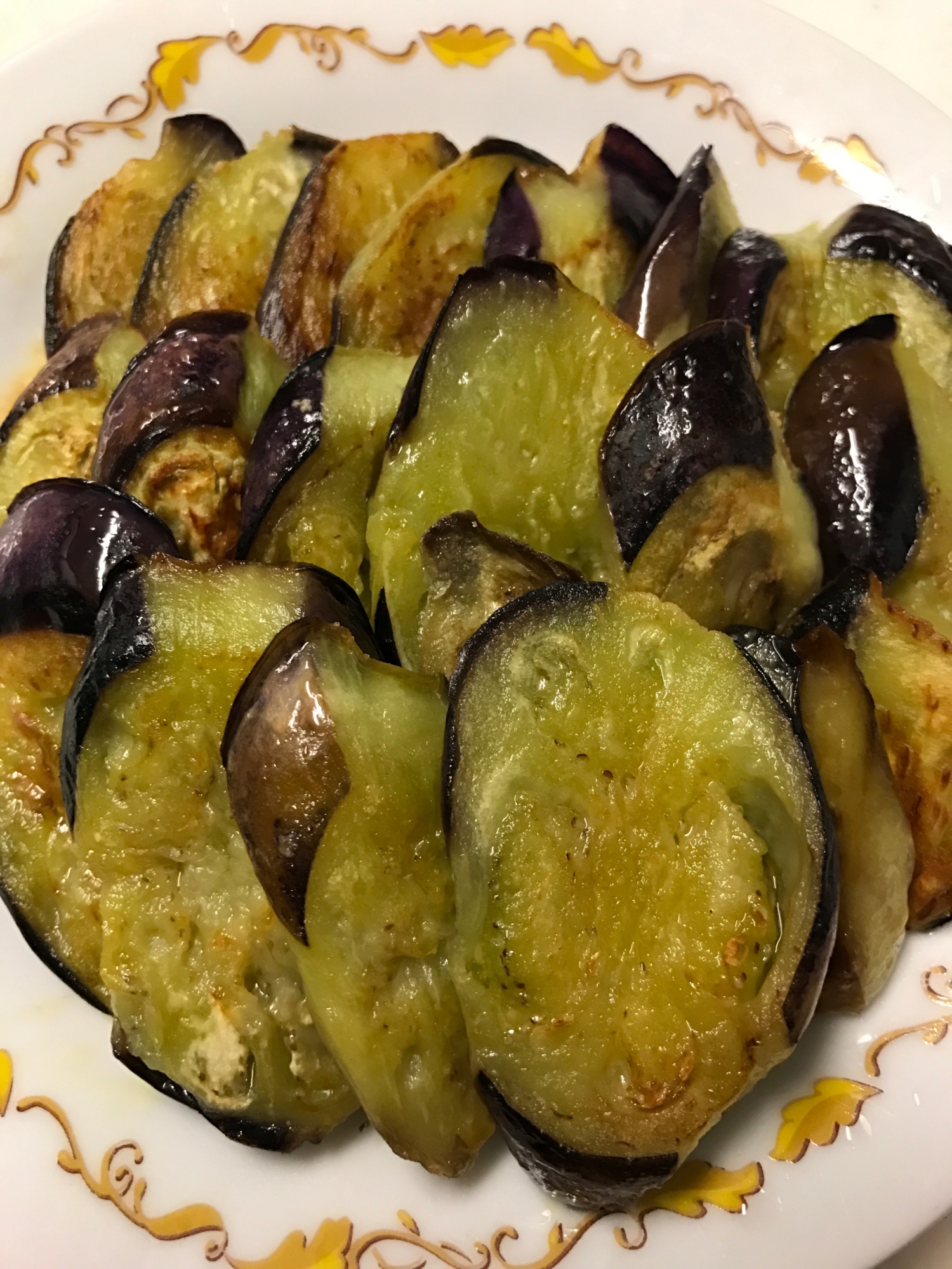 オリーブオイルで☆なすの塩焼き