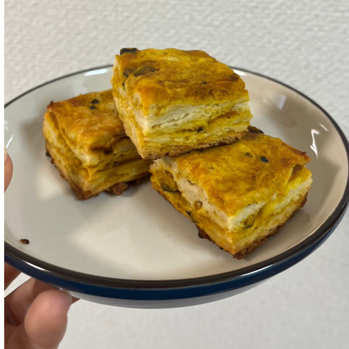 かぼちゃの煮物でリメイクおかず系スコーン