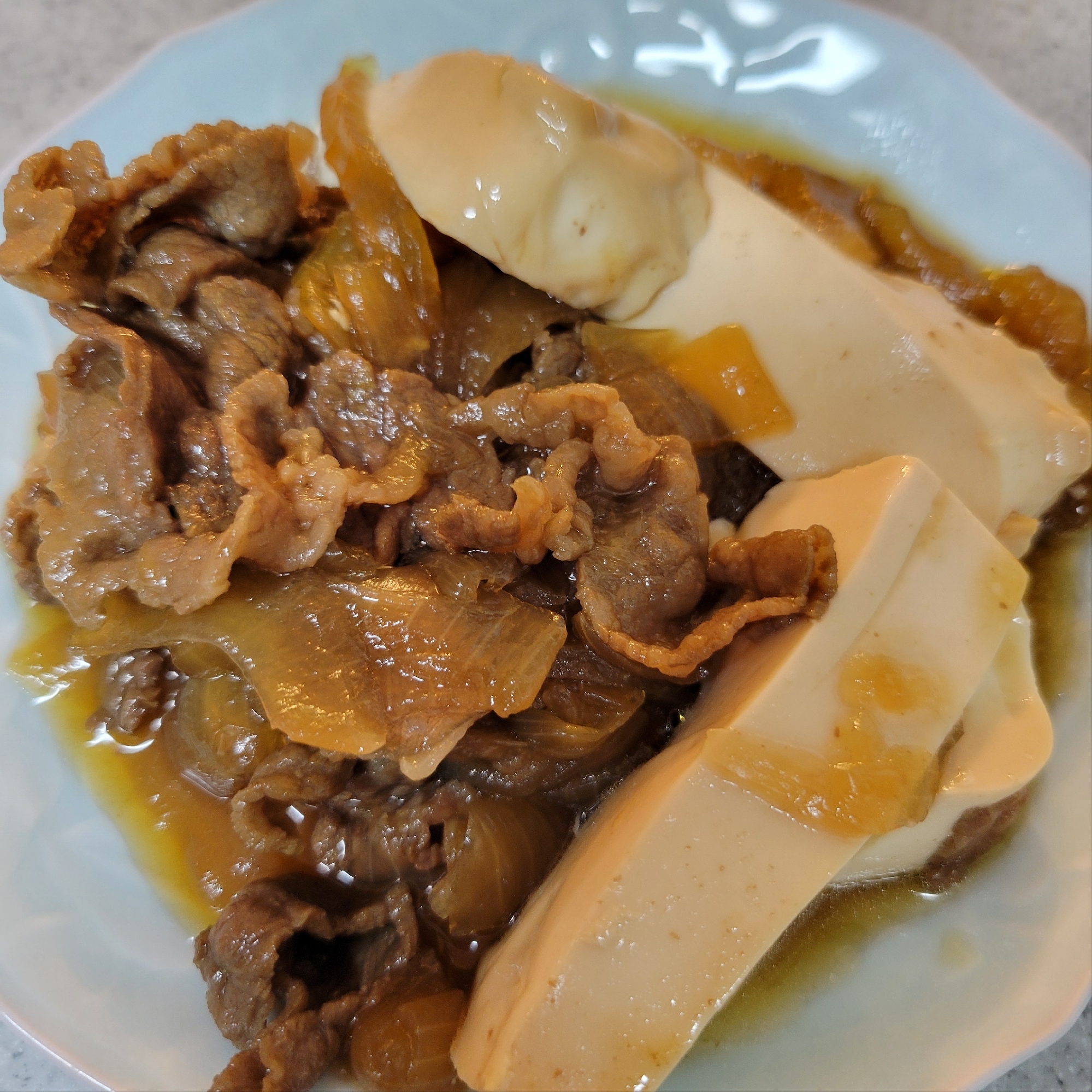 簡単！節約！肉豆腐♪