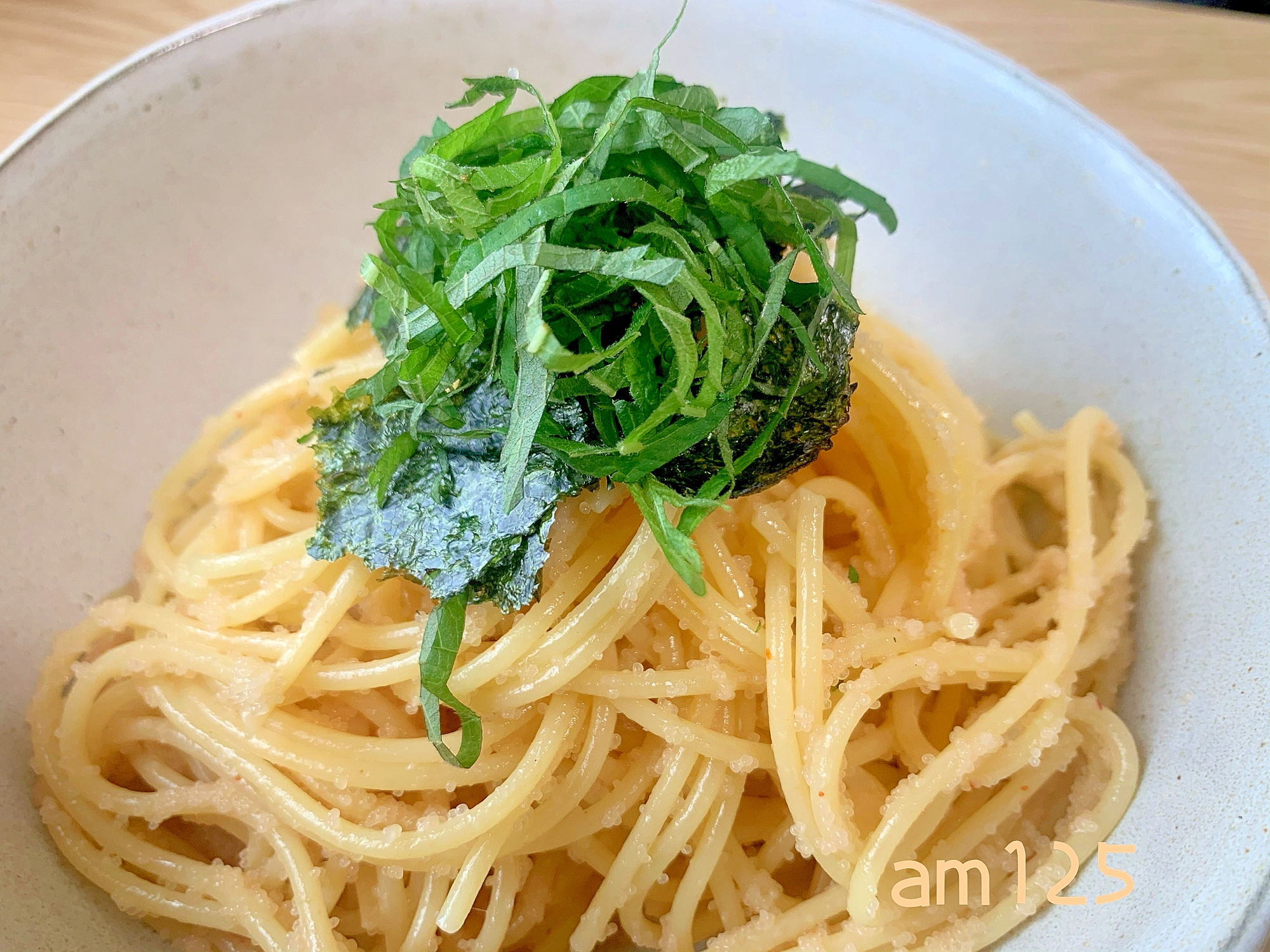 和風たらこパスタ