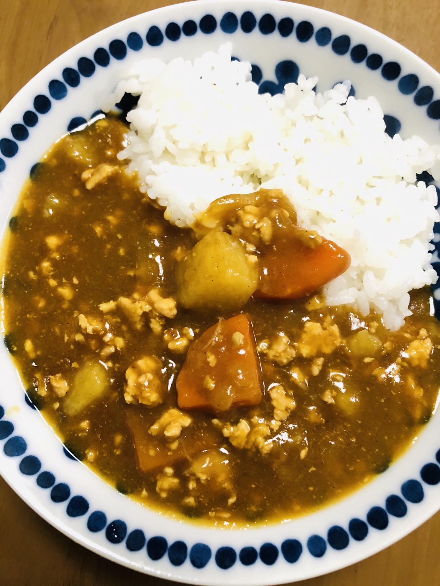 ☆シャトルシェフde鶏ミンチカレー☆