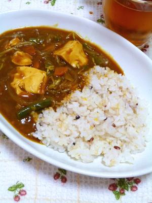 節約＊短時間＊ヘルシー＊豆腐ともやしのカレー