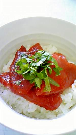 変わりまぐろ丼