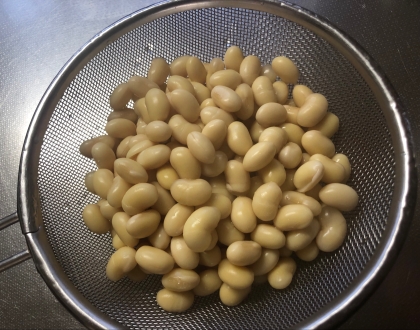 乾燥大豆で自家製大豆水煮の作り方