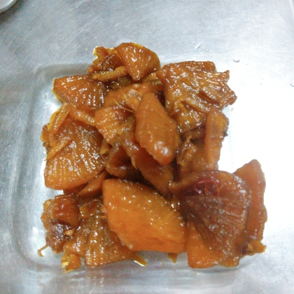 たくあんの煮物 贅沢煮