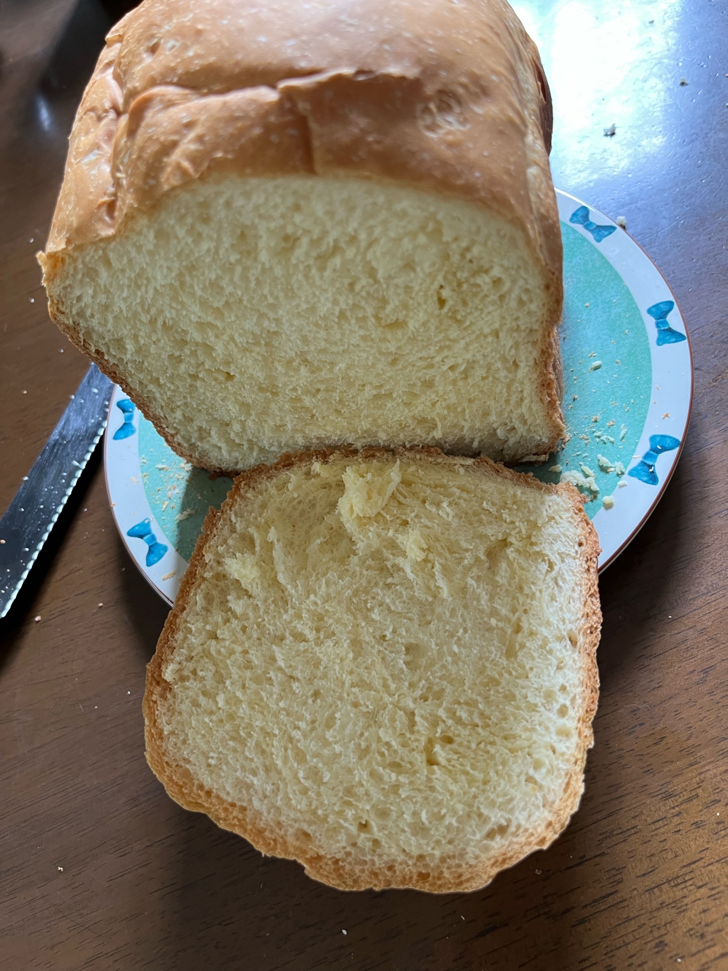 シロカHBでつくるHMハーフ食パン1.5斤分