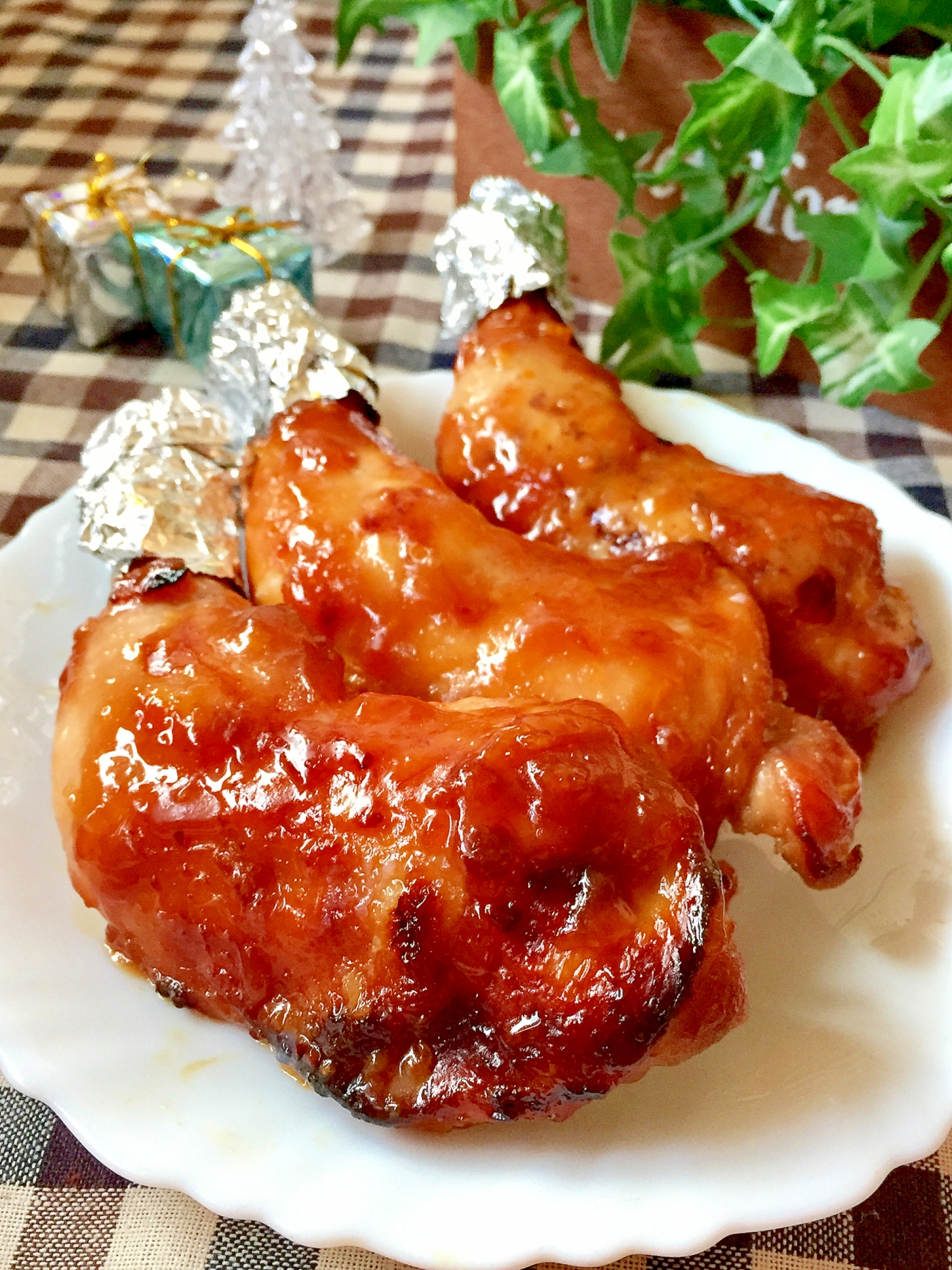 クリスマス 簡単 骨つき鶏もも肉のマーマレード焼き レシピ 作り方 By みさきらりんず 楽天レシピ クリスマス 簡単 骨つき鶏もも肉のマーマレード焼き レシピ 作り方 By みさきらりんず 楽天レシピ