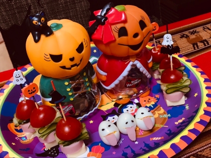 ハロウィンのプレート用に作りました！
参考にさせていただきました。ありがとうございます！