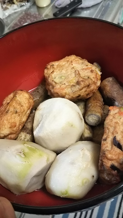 レンジでチン★里芋とゴボウの煮物