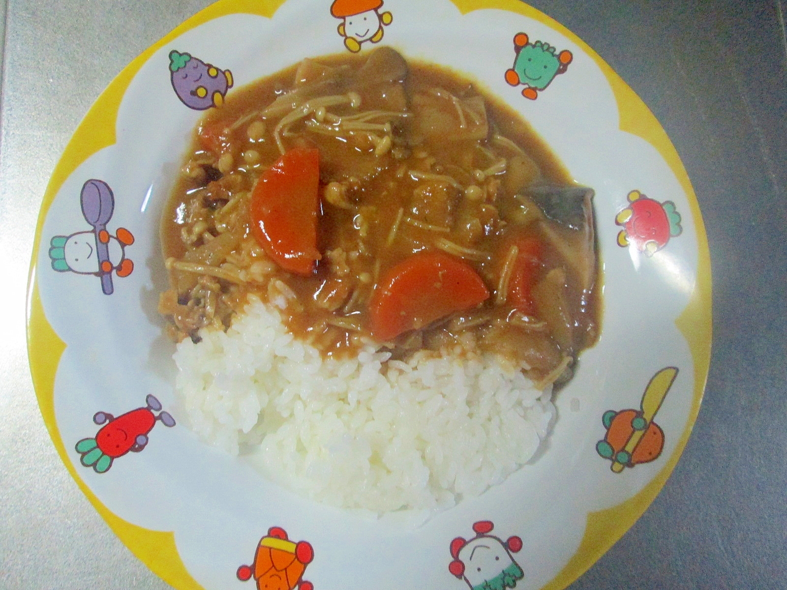 ヘルシー♪嬉しー♪キノコカレー