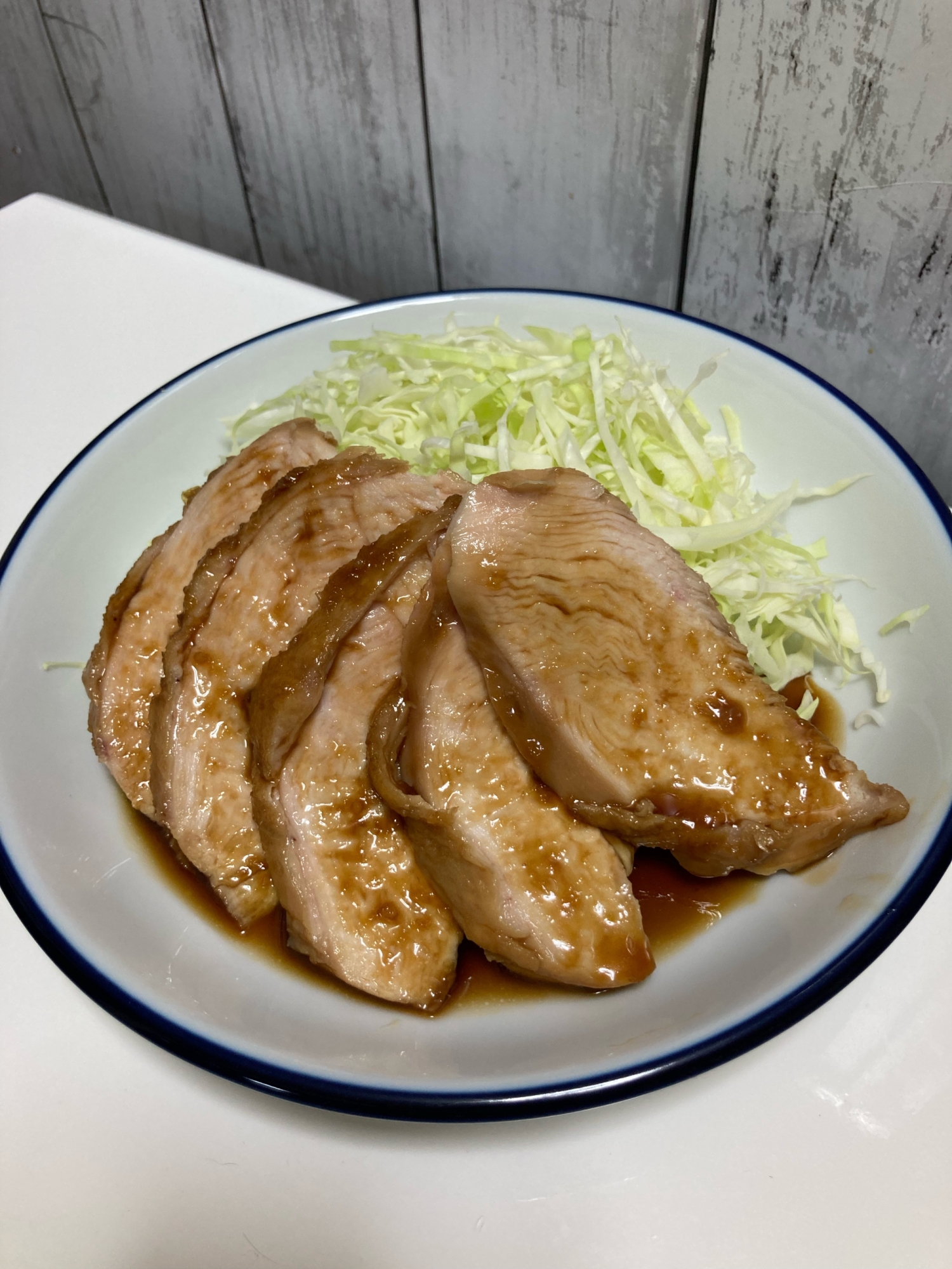 余ったすき焼きのたれで！鶏胸チャーシュー