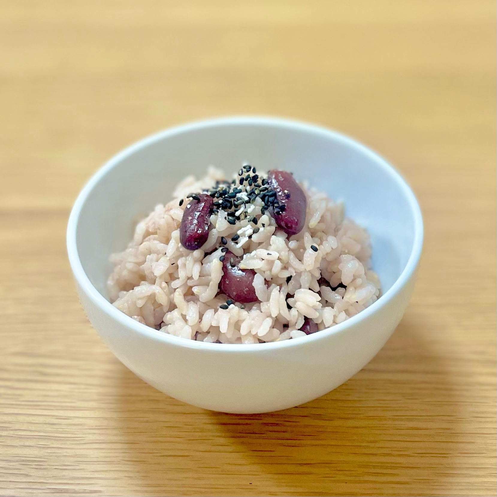 赤いんげん豆の豆ごはん