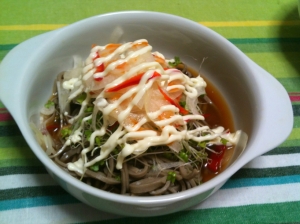 もりもり混ぜ混ぜ 蕎麦サラダ レシピ 作り方 By Shockboots 楽天レシピ