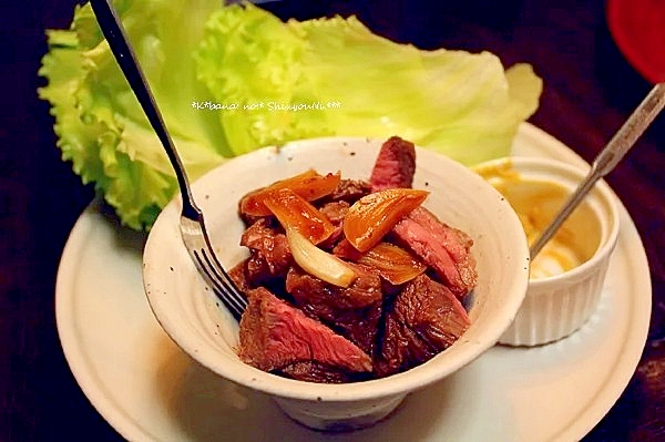 シチュー用牛肉の醤油煮