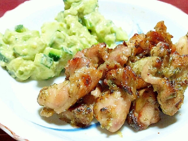 鶏もも肉のバジルソース焼き レシピ 作り方 By Pure0304 楽天レシピ 鶏もも肉のバジルソース焼き レシピ 作り方 By Pure0304 楽天レシピ