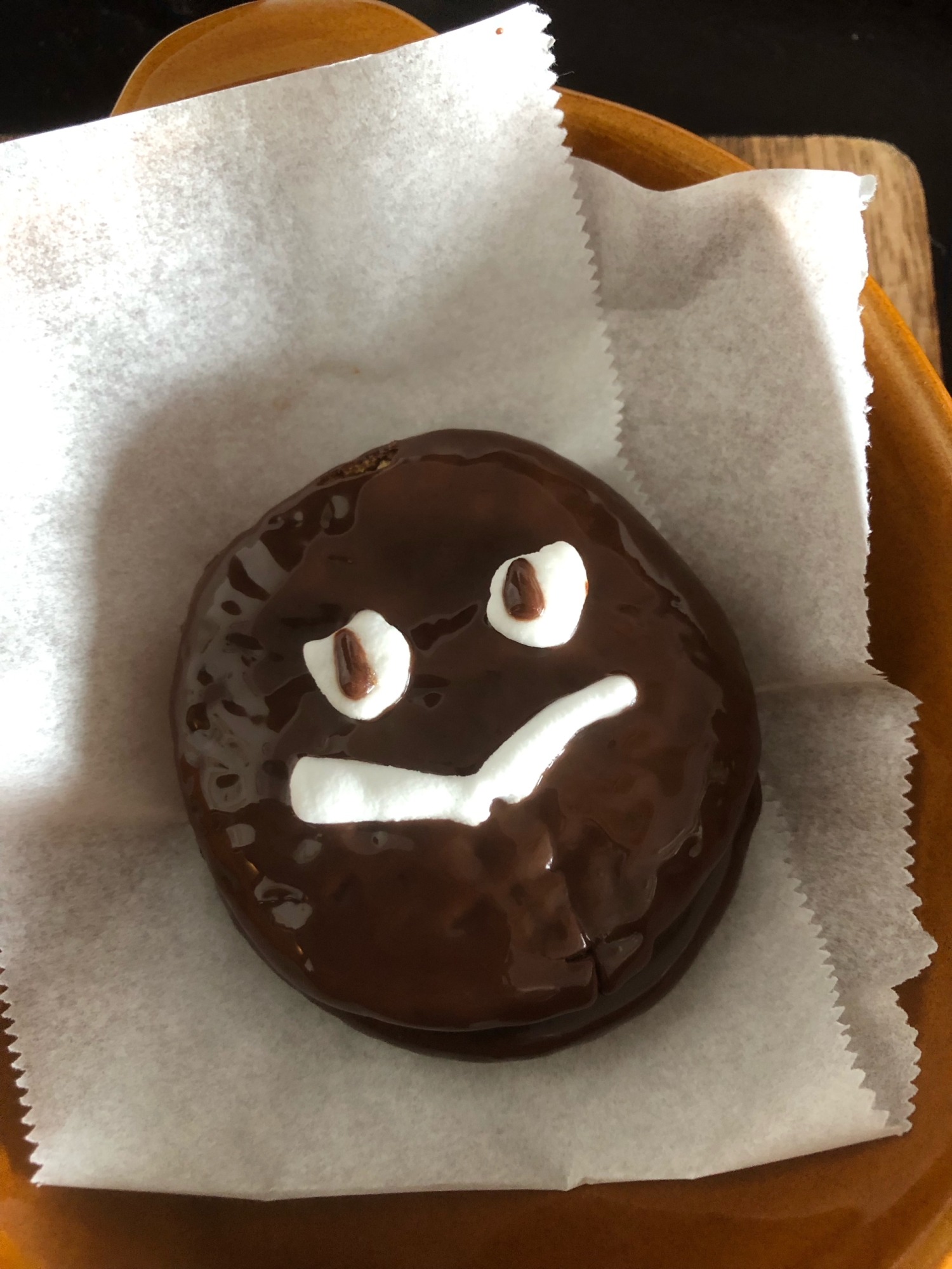 【ハロウィン】のお化けチョコパイ