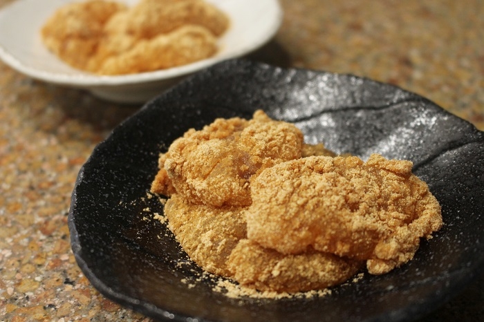 片栗粉で わらび餅 電子レンジ使用