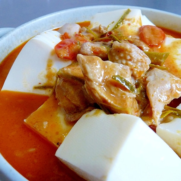 レンジでチン タイカレー缶詰でタイ風麻婆豆腐 レシピ 作り方 By Siso 楽天レシピ レンジでチン タイカレー缶詰でタイ風麻婆豆腐 レシピ 作り方 By Siso 楽天レシピ