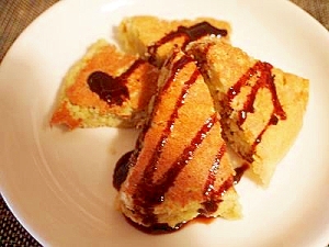 バナナとおからのヘルシーパンケーキ レシピ 作り方 By ブ 子 楽天レシピ