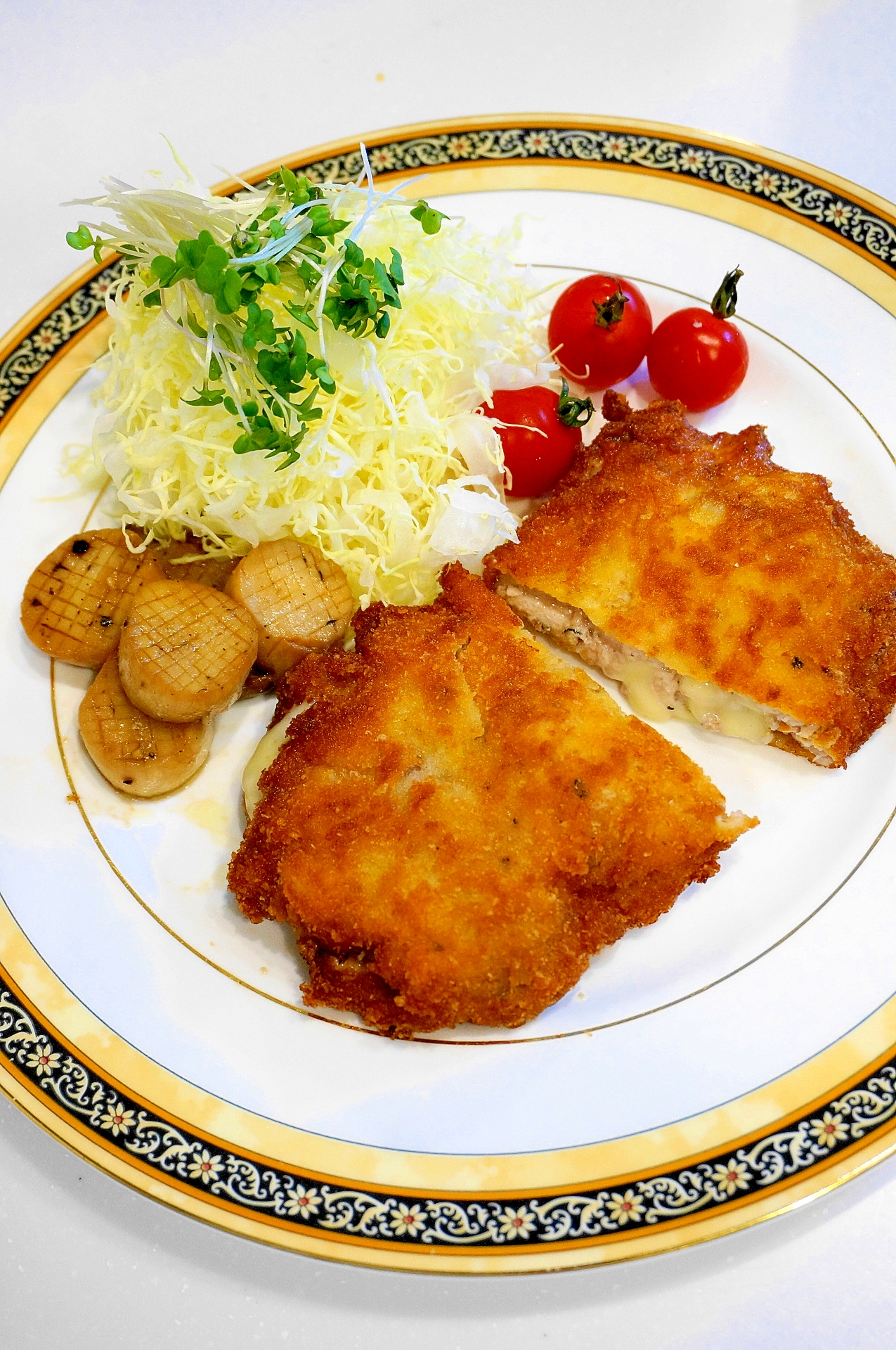 しょうが焼き用豚肉で出来る！ミラノ風カツレツ