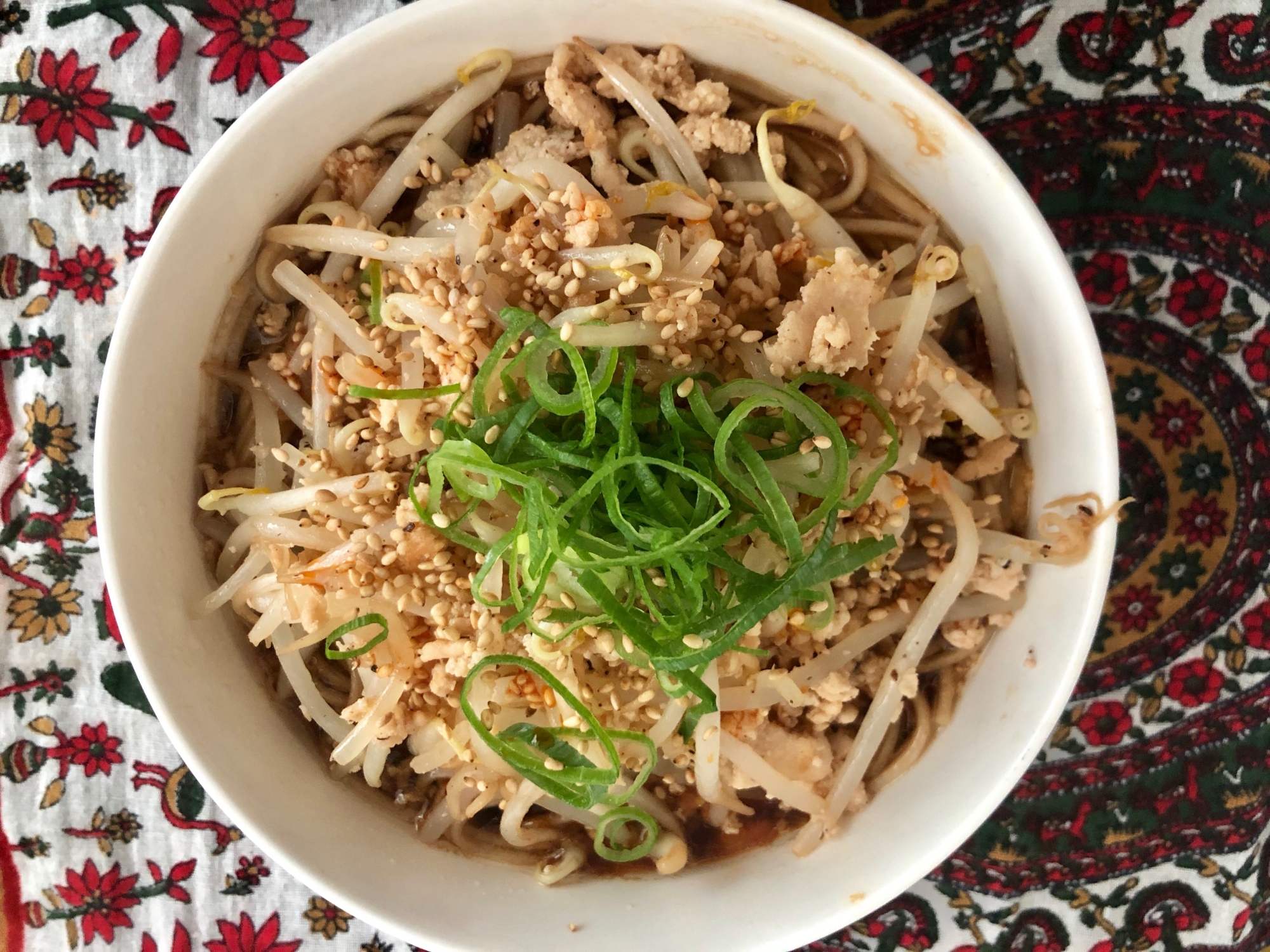 醤油ラーメン風お蕎麦♪