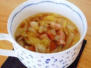 生姜たっぷり野菜スープ