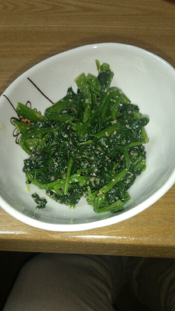 子供も食べやすい ほうれん草のごま和え レシピ 作り方 By ミルジジ 楽天レシピ