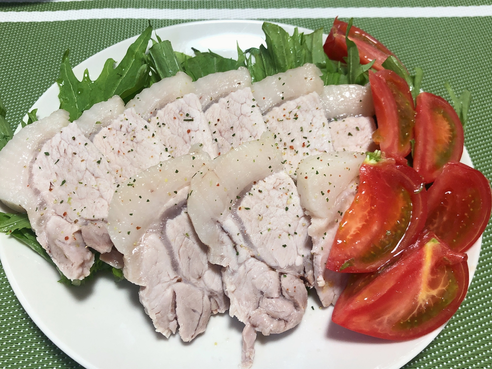 おすすめの豚肉料理「塩豚」