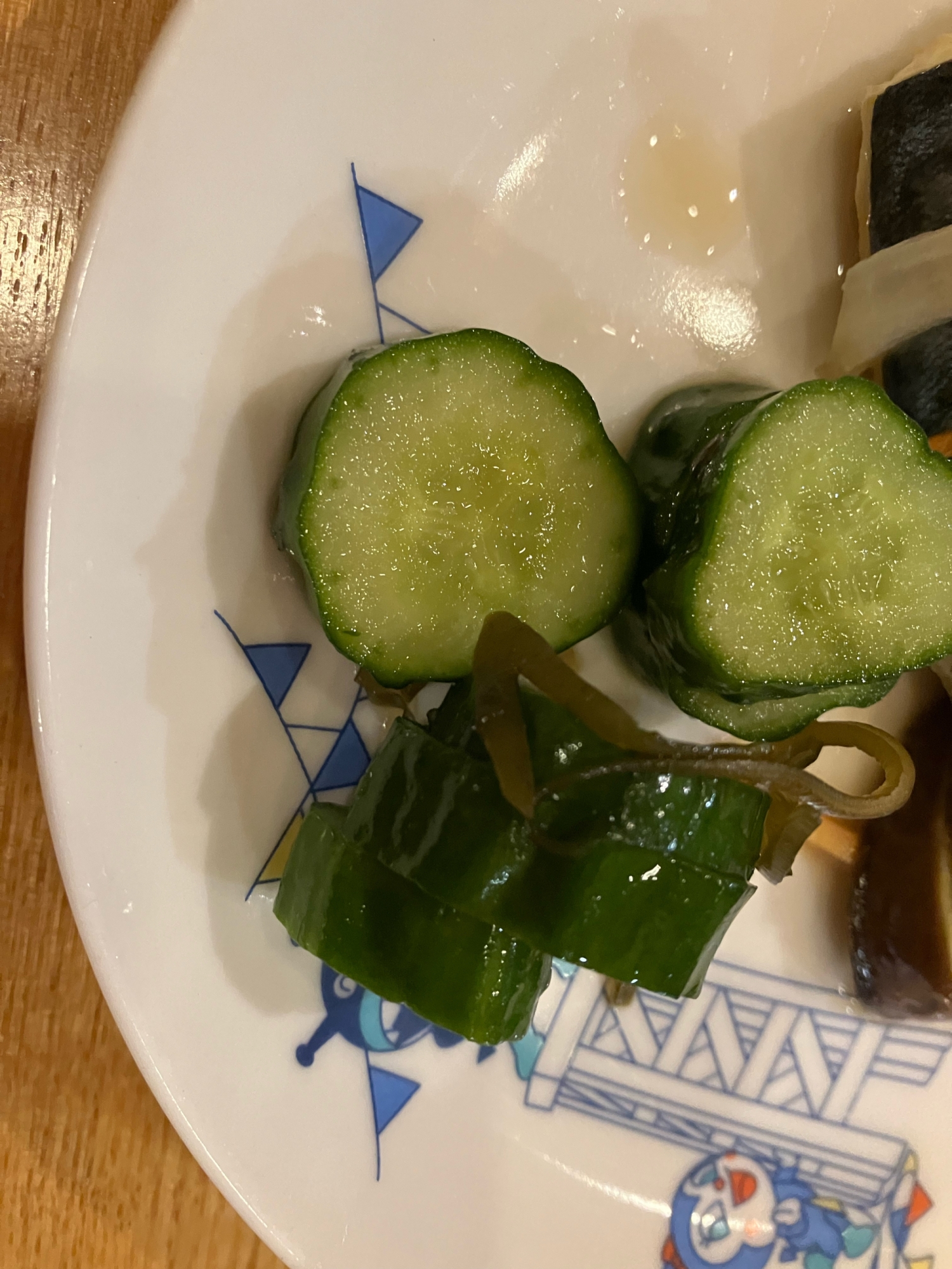 きゅうりのわさび昆布漬け