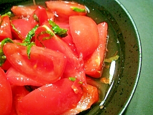 トマトの甘酢漬け