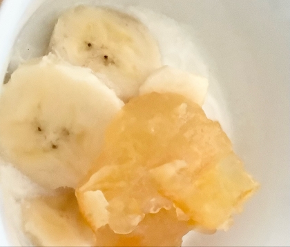 フルーツ果実ゼリー♡バナナ♪ヨーグルト✧˖°