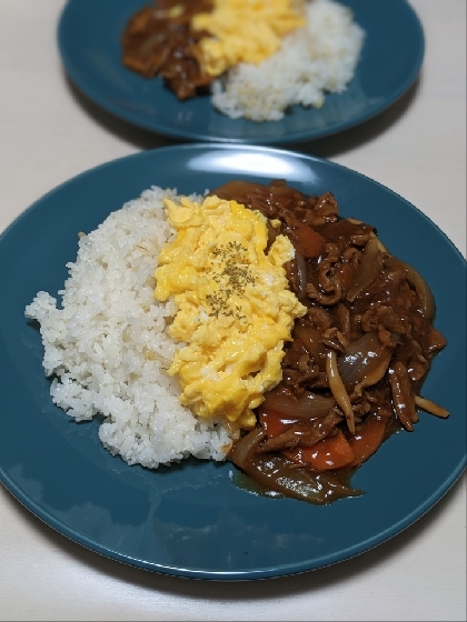 ハッシュドビーフに乗せる用に作りました♪
美味しかったです♡