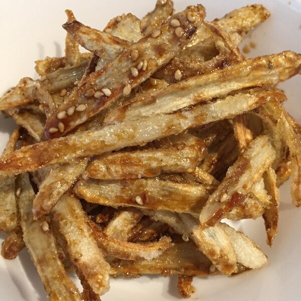 子供喜ぶ ごぼうの甘タレ味 レシピ 作り方 By ちゃんかお1050 楽天レシピ 子供喜ぶ ごぼうの甘タレ味 レシピ 作り方 By ちゃんかお1050 楽天レシピ