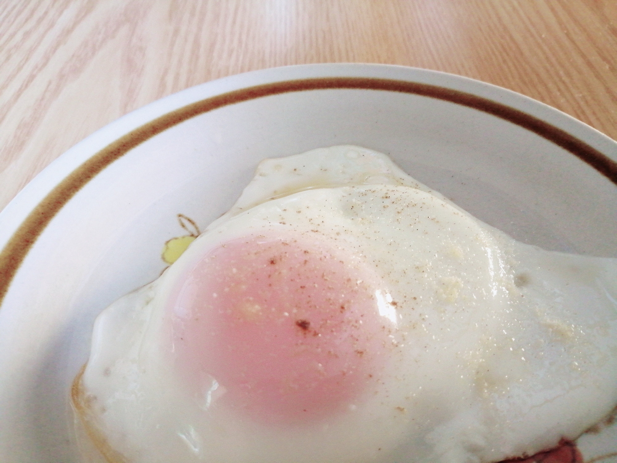 中華風味の目玉焼き