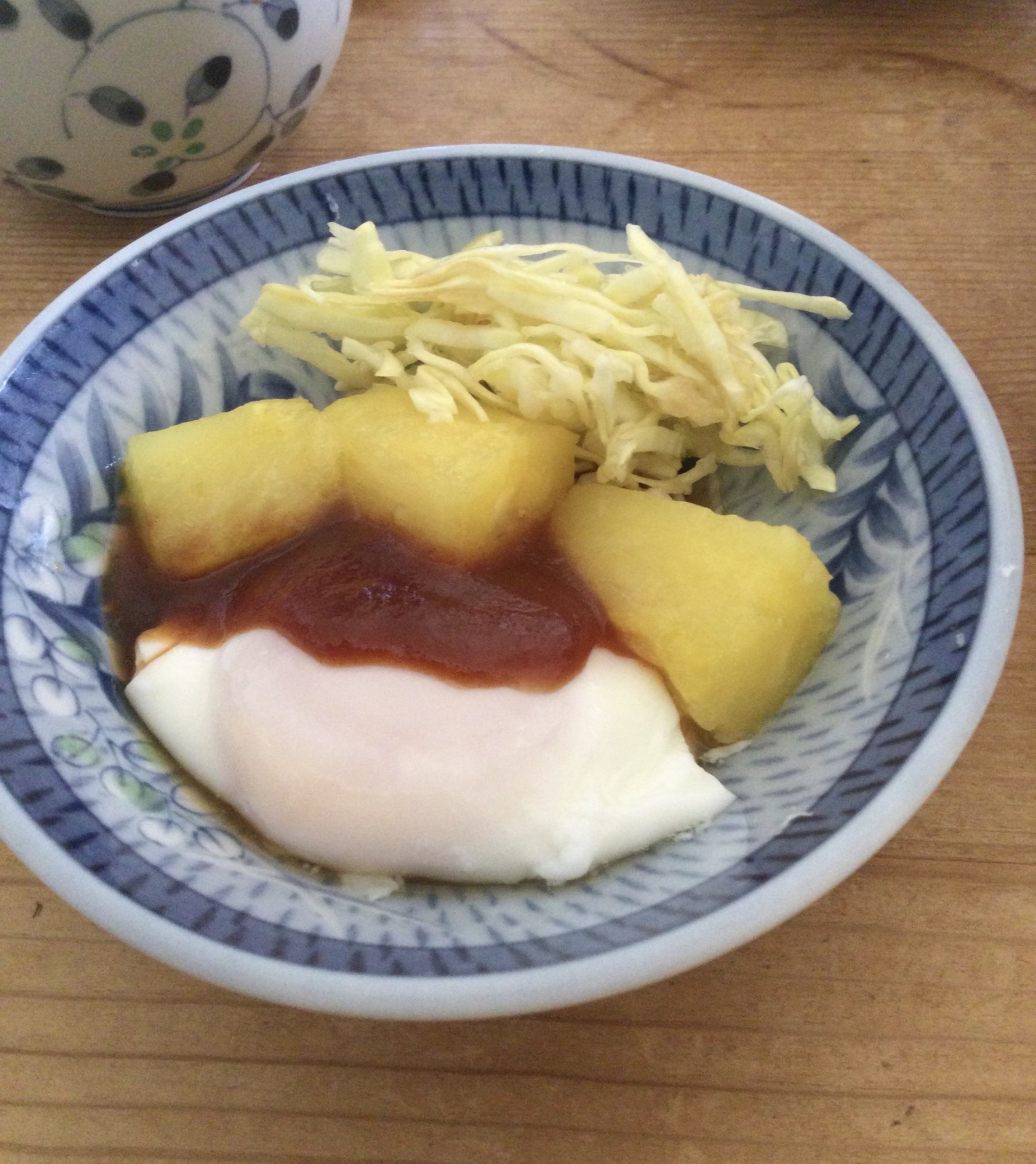 たまごパイナップルキャベツ♪