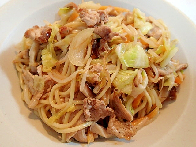 中華あじで 野菜たっぷり 焼きちゃんぽん レシピ 作り方 By ぷ みぃまま 楽天レシピ