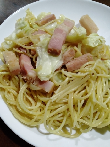 しらすとキャベツの和風パスタ