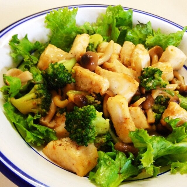 メカジキとブロッコリーのソテー ガリバタ醤油味 レシピ 作り方 By Chicoro 楽天レシピ