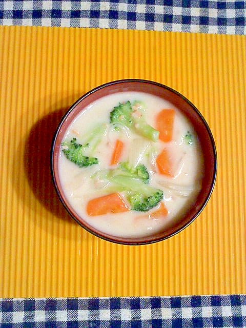 鮭缶のクリームシチュー♪