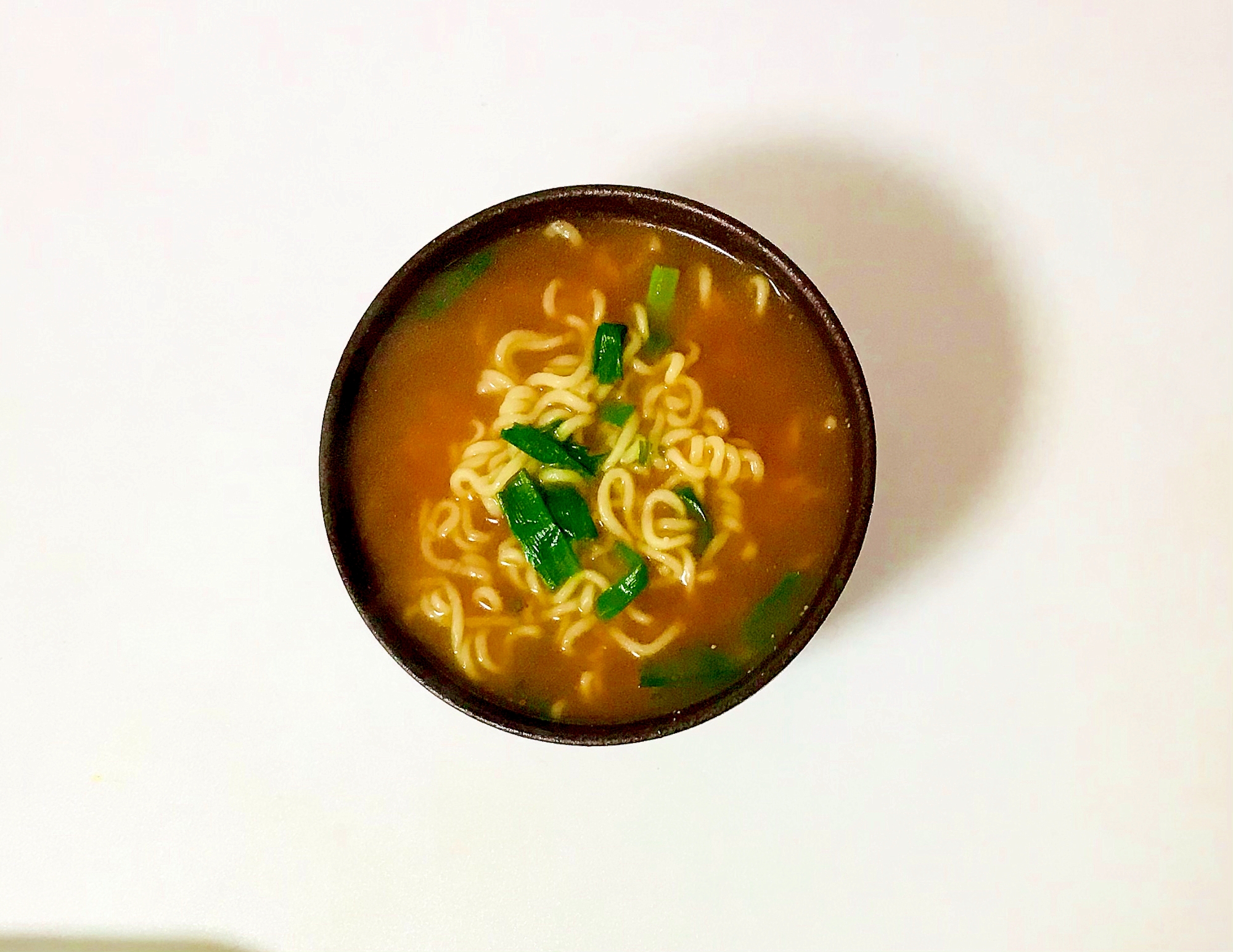 生姜風味のネギ味噌ラーメン