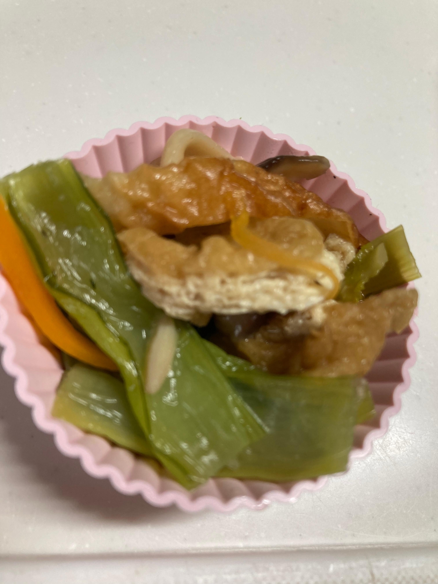 めんつゆで簡単！小松菜の煮物