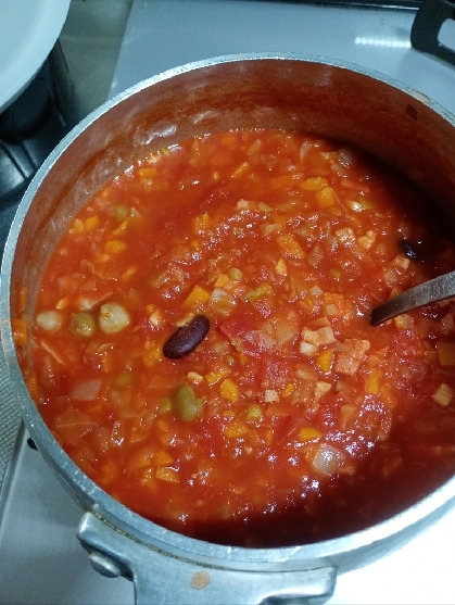 具材ゴロゴロミネストローネ(潰瘍性大腸炎◎)