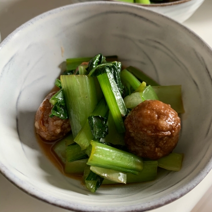 これなら小松菜も食べやすく良いですね！美味しかったです☆ごちそう様でした♩